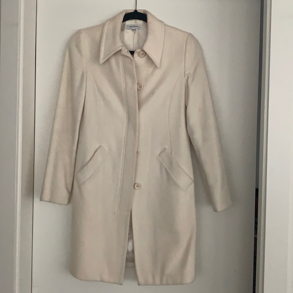 Aritzia - Talula Babaton cream coat